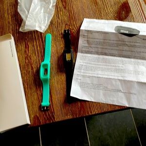 NWT, box and user manual. Silicone double looks lcd watch.